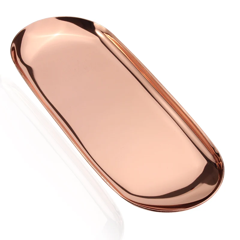 Heavy Duty Stainless Steel Towel Tray Storage Tray Dish Plate Tea Tray Fruit Trays Cosmetics Jewelry Organizer, Oval
Heavy Duty Stainless Steel Towel Tray Storage Tray Dish Plate Tea Tray Fruit Trays Cosmetics Jewelry Organizer, Oval