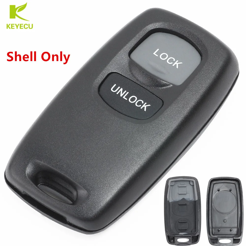 KEYECU 10PCS Replacement Shell Remote Key Case Housing Fob 2 Button for Mazda 2 3 6 323 626 Premacy
KEYECU 10PCS Replacement Shell Remote Key Case Housing Fob 2 Button for Mazda 2 3 6 323 626 Premacy