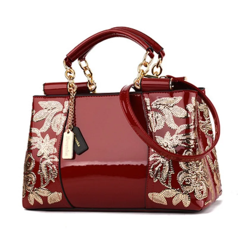 Nevenka Luxury Evening Bags Women Leather Handbag Embroidery Shoulder Bags Female Purses and Handbags with Sequins Totes 2018
Nevenka Luxury Evening Bags Women Leather Handbag Embroidery Shoulder Bags Female Purses and Handbags with Sequins Totes 2018