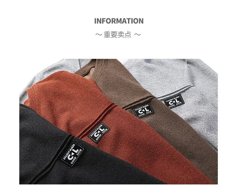 2019 New Fashion Hoodies Shirts Men Sweatshirts Male Solid Hoody Korean Styele O-Neck Autumn Spring Winter Brand Streetwears 02