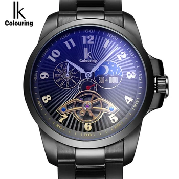 IK Sub Dial Working Automatic Self Wind Men's Watch Multifunction Luminous Hollow Back Cover Fashion Casual Business clock 3345
IK Sub Dial Working Automatic Self Wind Men's Watch Multifunction Luminous Hollow Back Cover Fashion Casual Business clock 3345