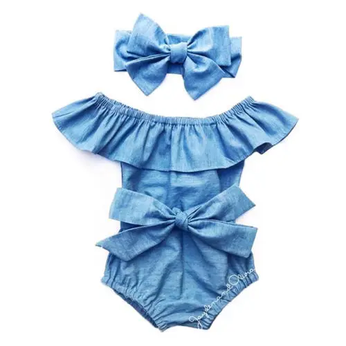 Cute Newborn Infant Baby Girls Bodysuit Front Bowknot Ruffle Sleeveless Jumpsuit Cotton Summer Outfits Clothes 0-24M
Cute Newborn Infant Baby Girls Bodysuit Front Bowknot Ruffle Sleeveless Jumpsuit Cotton Summer Outfits Clothes 0-24M