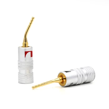 8Pieces Nakamichi Speaker banana plug connector 24k Gold plated for DIY speaker cable
8Pieces Nakamichi Speaker banana plug connector 24k Gold plated for DIY speaker cable