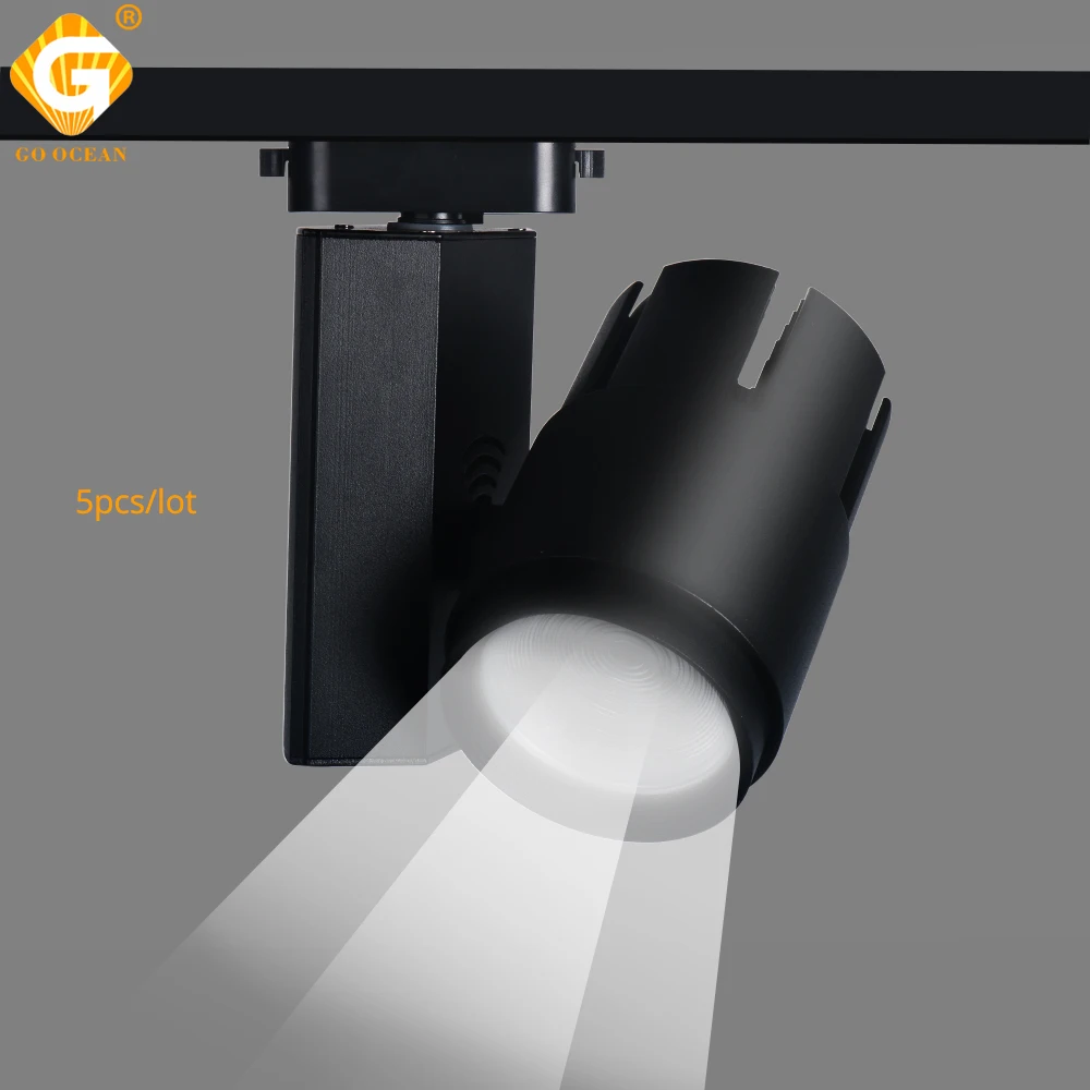 LED Track Lights 30W 40W COB Zoomable Rail Spotlight Spot Lighting Lamps Clothes Shoes Shop Store Windows Exhibition Light
LED Track Lights 30W 40W COB Zoomable Rail Spotlight Spot Lighting Lamps Clothes Shoes Shop Store Windows Exhibition Light