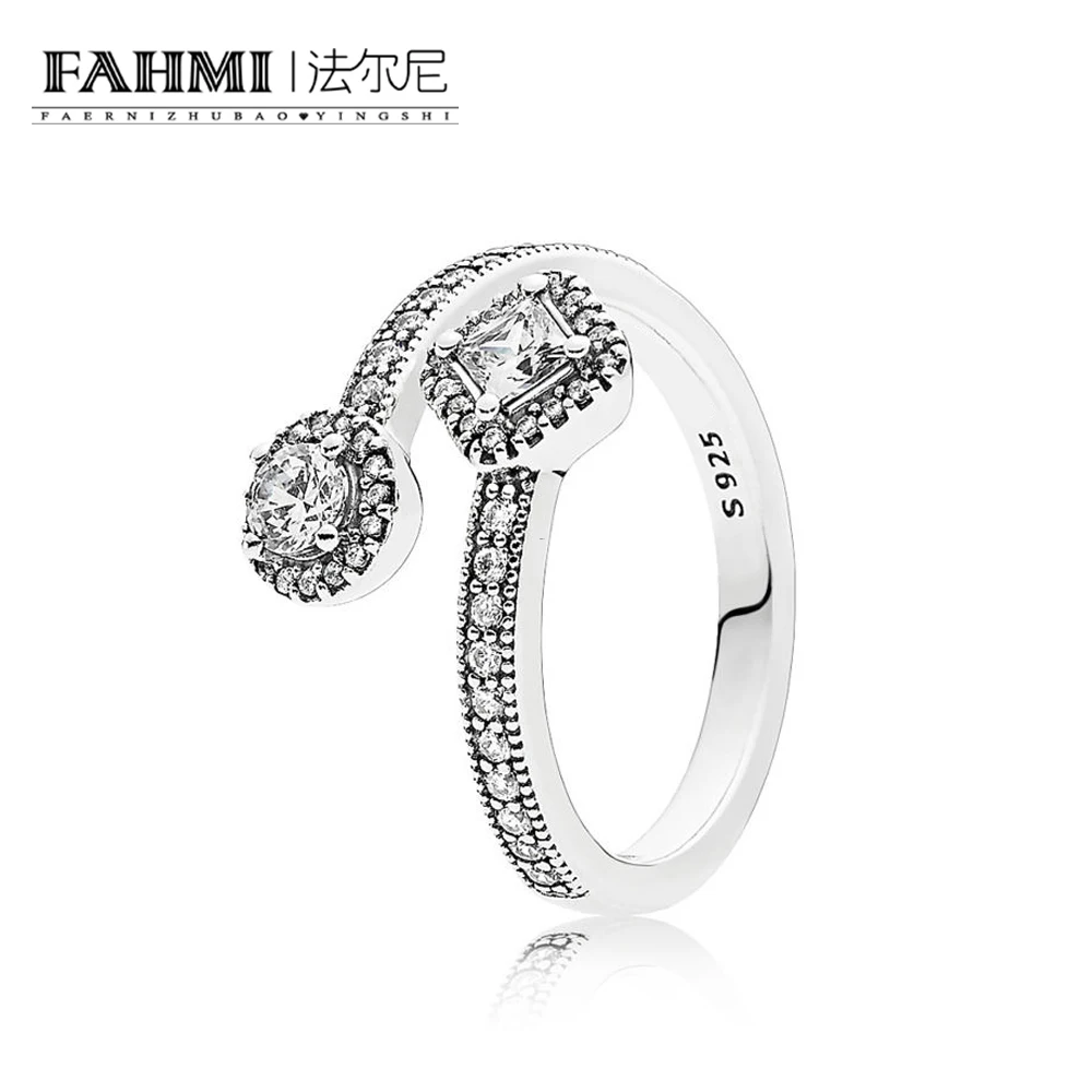 FAHMI 100% Sterling silver 1:1 Glamour 191031CZ ABSTRACT ELEGANCE RING Original Women wedding Fashion Jewelry 2018
FAHMI 100% Sterling silver 1:1 Glamour 191031CZ ABSTRACT ELEGANCE RING Original Women wedding Fashion Jewelry 2018