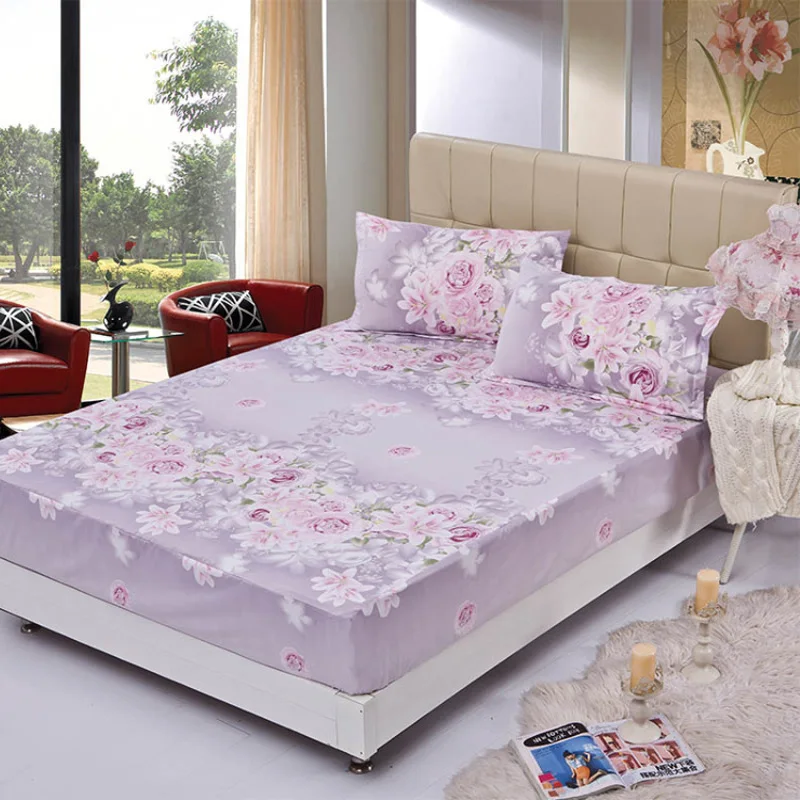 1pcs 100%Polyester Printed Solid Fitted Sheet Mattress Cover Four Corners With Elastic Band Bed Sheet
1pcs 100%Polyester Printed Solid Fitted Sheet Mattress Cover Four Corners With Elastic Band Bed Sheet