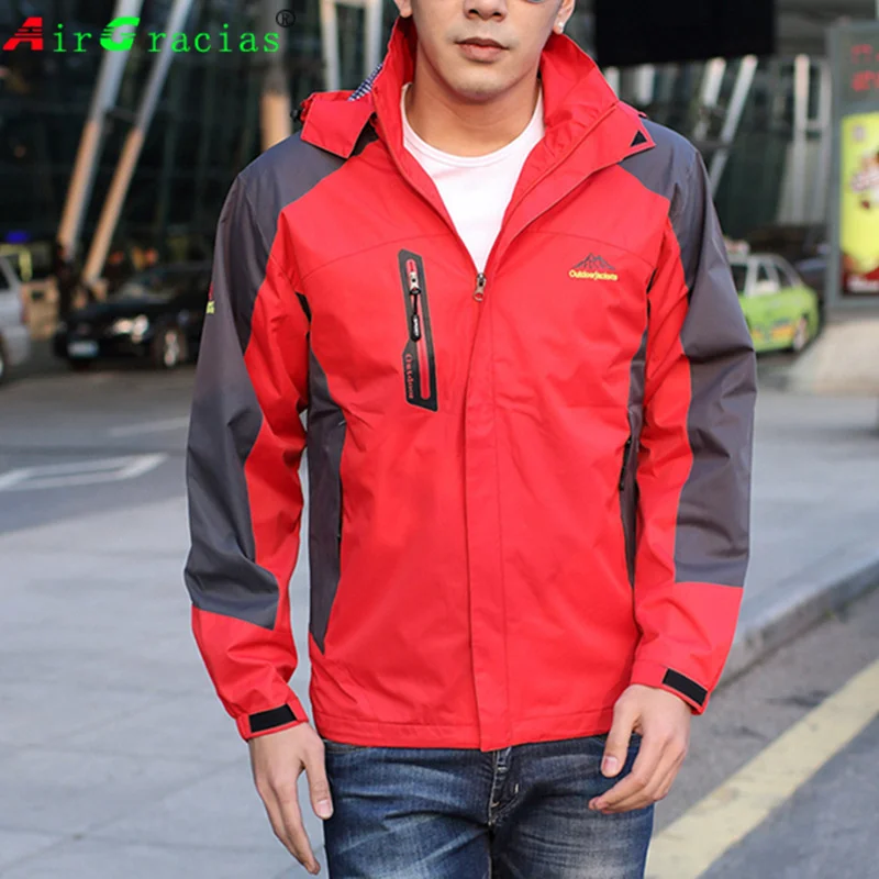 Fashion men Jacket Spring fall Outdoor jaqueta Cam...