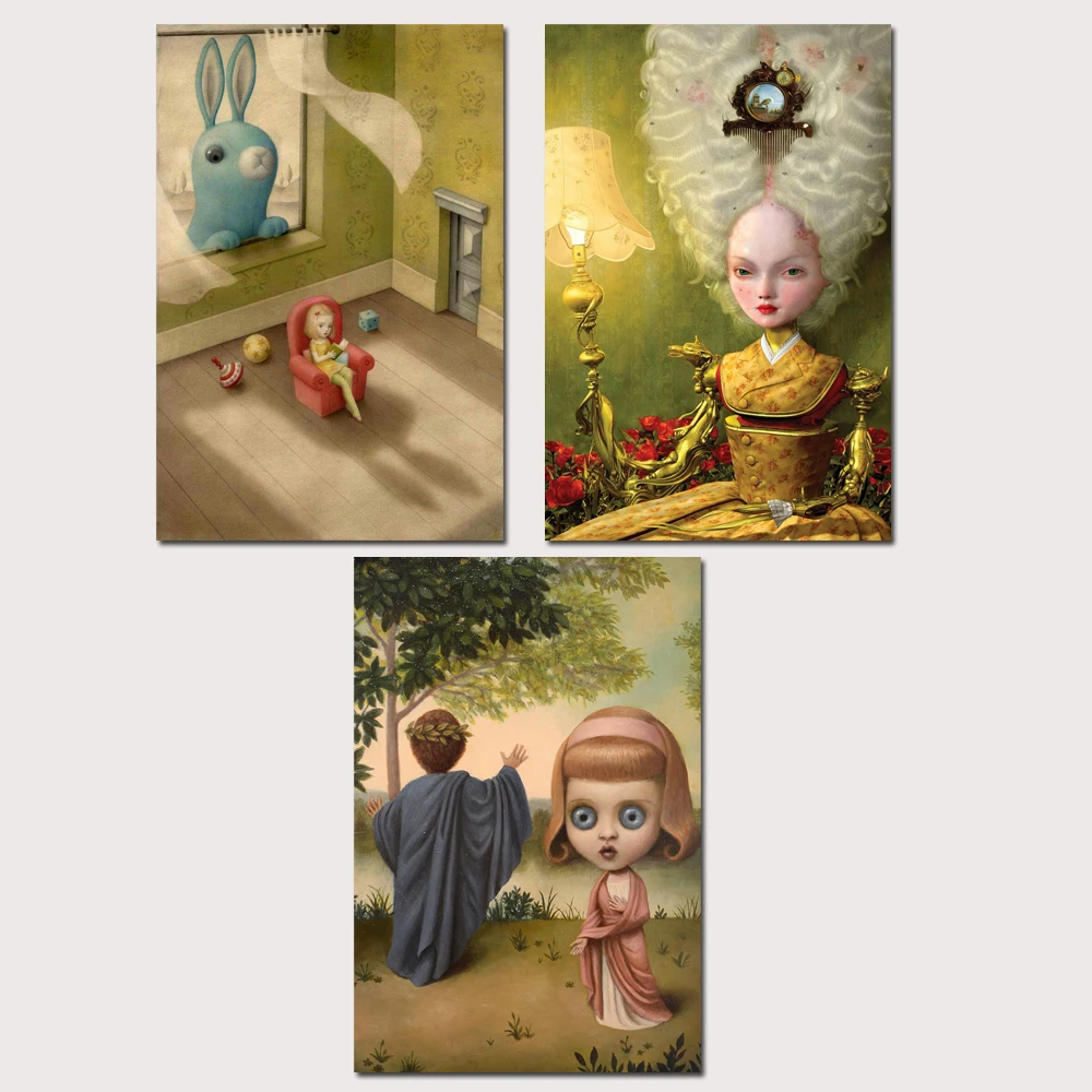 Mark Ryden Pop Surrealism 1 Panel Abstract Wall Art Oil Painting Poster Canvas Painting Print for Living Room Home Decor 04
Mark Ryden Pop Surrealism 1 Panel Abstract Wall Art Oil Painting Poster Canvas Painting Print for Living Room Home Decor 04