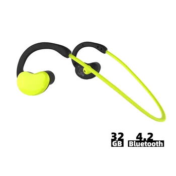 Ralyin 32GB mp3 bluetooth earphone 10 hours playtime IPX6 water-resistant wireless earphone bluetooth headphone support OTG mic 
Ralyin 32GB mp3 bluetooth earphone 10 hours playtime IPX6 water-resistant wireless earphone bluetooth headphone support OTG mic