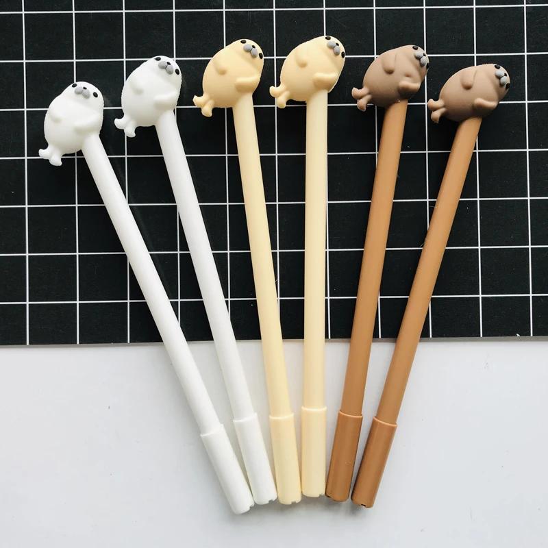 1x Cute Kawaii Seals Gel Pen Rollerball Pen School Office Supply Student Stationery 0.5mm Black Ink
1x Cute Kawaii Seals Gel Pen Rollerball Pen School Office Supply Student Stationery 0.5mm Black Ink