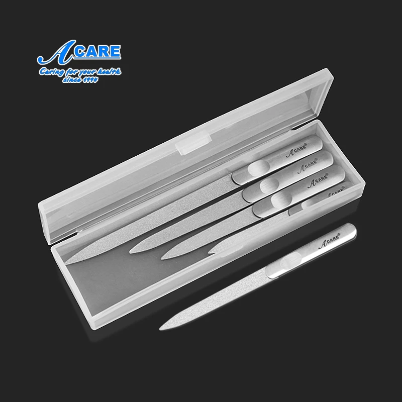 Acare 3pcs Stainless Steel Nail File Buffer Professional PC SET Double Sided Nail File Set Scrub Metal Nail Arts Tools Woman 
Acare 3pcs Stainless Steel Nail File Buffer Professional PC SET Double Sided Nail File Set Scrub Metal Nail Arts Tools Woman