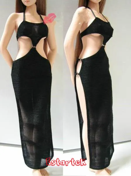 Estartek DF107 1/6 Customized Hand Made Sexy Black Dress for 12inch Phicen Tbleague Jiaoudoll Verycool Action Figure DIY
Estartek DF107 1/6 Customized Hand Made Sexy Black Dress for 12inch Phicen Tbleague Jiaoudoll Verycool Action Figure DIY