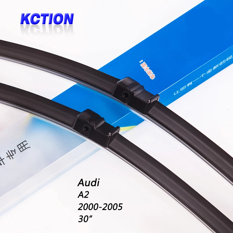 

Car Windshield Wiper Blade For Audi A2(2000-2005) , 30", Natural rubber, Bracketless, Car Accessories