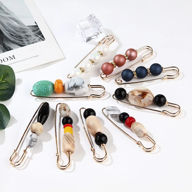 OneckOha Natural Turquoise Stone Safety Buckle Pin Irregular Stone Coat Brooch Pin Jewelry Brooches For Men Women Nine Designs
OneckOha Natural Turquoise Stone Safety Buckle Pin Irregular Stone Coat Brooch Pin Jewelry Brooches For Men Women Nine Designs