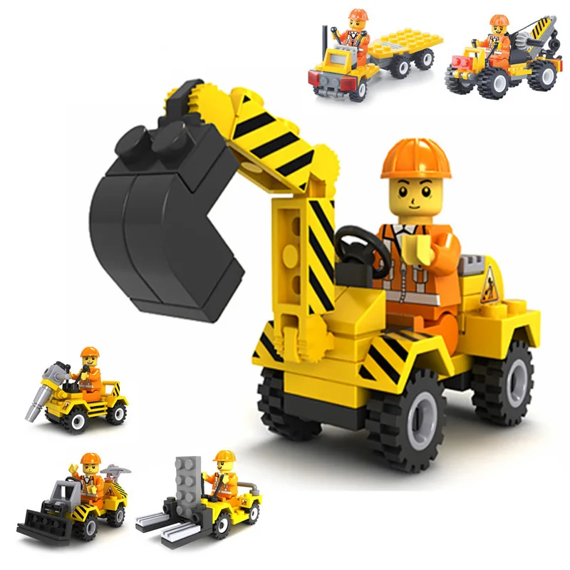 Boy Kids Building Blocks Model Toys Excavator Self-Locking Bricks Engineering Car DIY Assemble Children Learning Education Toy
Boy Kids Building Blocks Model Toys Excavator Self-Locking Bricks Engineering Car DIY Assemble Children Learning Education Toy