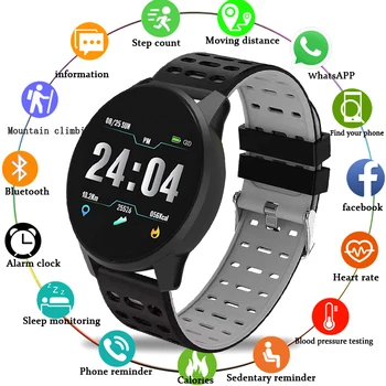 LIGE Smart bracelet Sports watch Blood Pressure Heart Rate Sport Mode Fitness tracker Mens Women Fitness Waterproof Wristband
LIGE Smart bracelet Sports watch Blood Pressure Heart Rate Sport Mode Fitness tracker Mens Women Fitness Waterproof Wristband