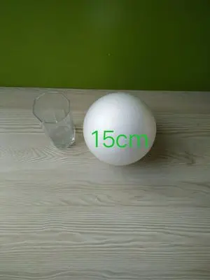 Polystyrene Styrofoam white Foam Ball Party Wedding Decoration Ball kids DIY handmade Crafts balls 18cm(diameter) 1 piece
Polystyrene Styrofoam white Foam Ball Party Wedding Decoration Ball kids DIY handmade Crafts balls 18cm(diameter) 1 piece