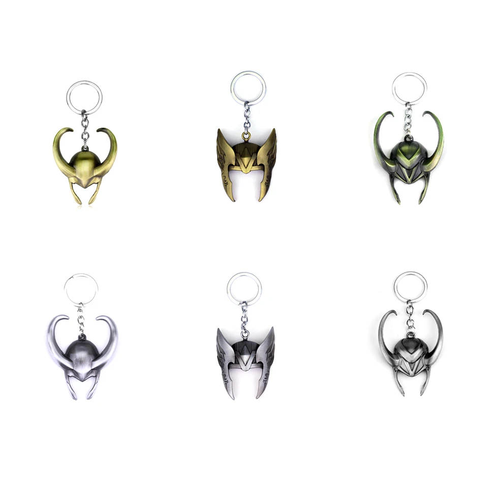Movie Thor Loki Helmet Keychain Marvel The Avengers Superhero Metal Loki Mask Car Key Holder Jewelry Accessories Graduation Gift
Movie Thor Loki Helmet Keychain Marvel The Avengers Superhero Metal Loki Mask Car Key Holder Jewelry Accessories Graduation Gift
