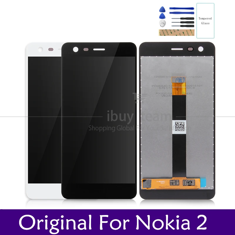 Original Screen For Nokia 2 LCD Display Touch Screen Panel 5.0" For Nokia2 LCD Digitizer Assembly Replacement Spare Repair Parts
Original Screen For Nokia 2 LCD Display Touch Screen Panel 5.0" For Nokia2 LCD Digitizer Assembly Replacement Spare Repair Parts