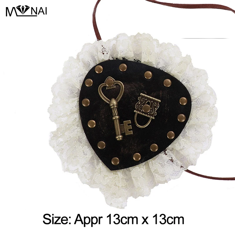 Steampunk Rivet Eye Mask Lolita Lace Single Blindfold Patch Punk Props Halloween Party Eye Mask Cosplay
Steampunk Rivet Eye Mask Lolita Lace Single Blindfold Patch Punk Props Halloween Party Eye Mask Cosplay