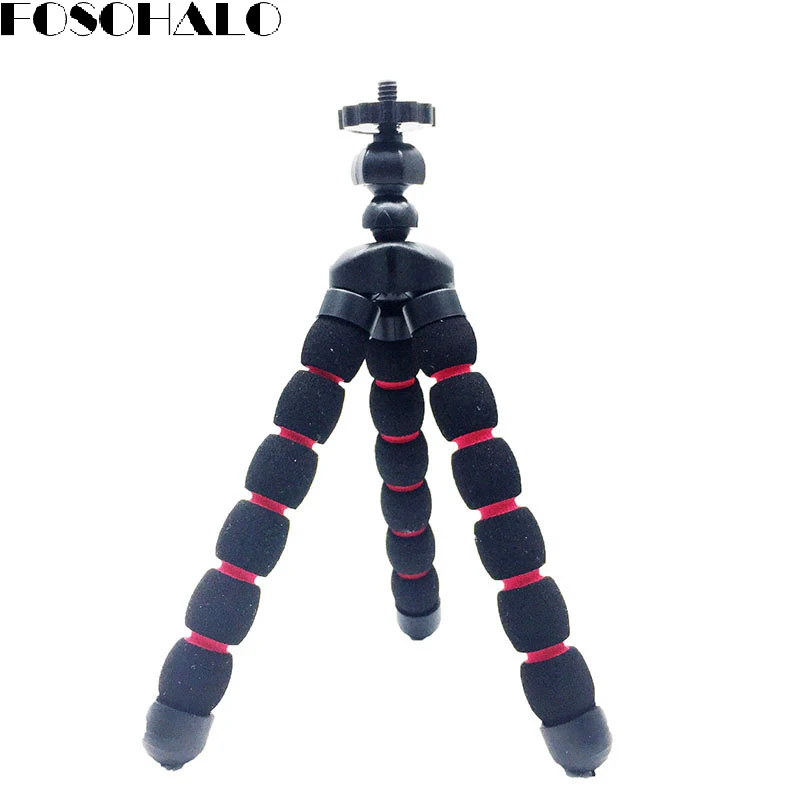 FOSOHALO 150mm Universal Mini Octopus Tripod Stand Spong for Xiaomi Small Lightweight DLSR Cameras Selfie Stick Clip or Phone
FOSOHALO 150mm Universal Mini Octopus Tripod Stand Spong for Xiaomi Small Lightweight DLSR Cameras Selfie Stick Clip or Phone