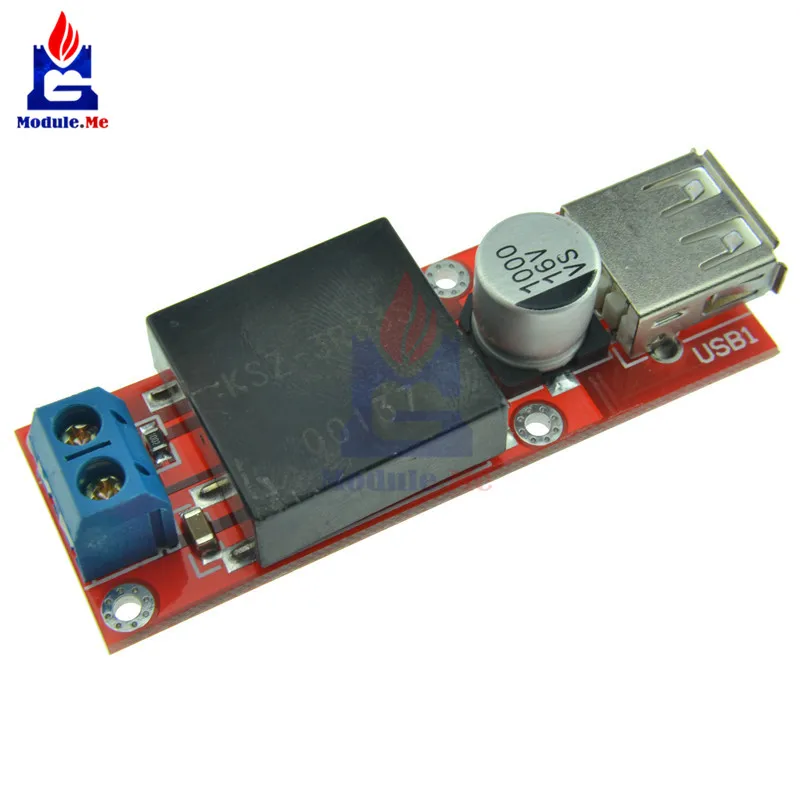 DC 7V-24V to 5V 3A Buck KIS3R33S 5V USB than Step Down Module For Arduino Non-isolated Buck Overcurrent Protection Board 340KHz 
DC 7V-24V to 5V 3A Buck KIS3R33S 5V USB than Step Down Module For Arduino Non-isolated Buck Overcurrent Protection Board 340KHz