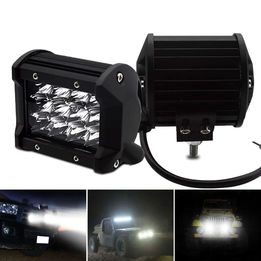 Safego 36W LED Flood Work Light Three Row 12*3W LED Chips Offroad Car Light Fog Light For Trunk Boat Tractor 60 Degree
Safego 36W LED Flood Work Light Three Row 12*3W LED Chips Offroad Car Light Fog Light For Trunk Boat Tractor 60 Degree