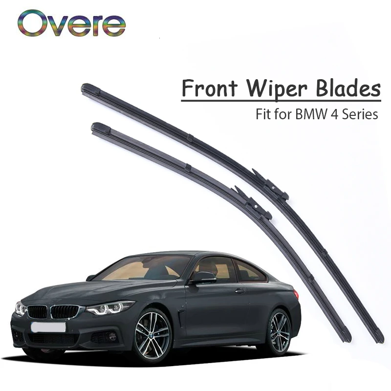 Overe 1Set Rubber Car Front Wiper Blade Kit For BMW 4 Series F32 F33 F36 2017-2013 Vehicle Original Front Windshield Accessories
Overe 1Set Rubber Car Front Wiper Blade Kit For BMW 4 Series F32 F33 F36 2017-2013 Vehicle Original Front Windshield Accessories