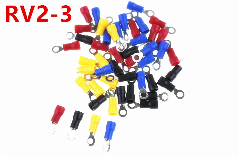 RV2-3 Blue 22-16 AWG 1 5-2 5 мм2 Изолированный Кольцевой соединительный кабель