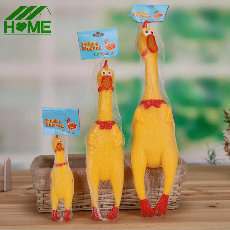 Yellow Plastic Shrilling Chicken Pet Dog Toys 17CM 31CM 41CM Squeeze Squeak Squeaker Chew Screaming Pets Toy Gift
Yellow Plastic Shrilling Chicken Pet Dog Toys 17CM 31CM 41CM Squeeze Squeak Squeaker Chew Screaming Pets Toy Gift