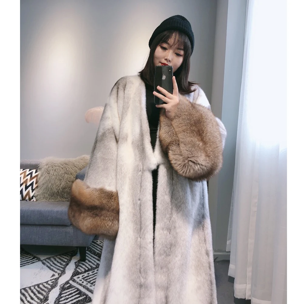 Women's Imported Mink Fur Coat Women's Autumn And Winter New Fur Coat Women's Long Mink Fur Warm Jacket
Women's Imported Mink Fur Coat Women's Autumn And Winter New Fur Coat Women's Long Mink Fur Warm Jacket