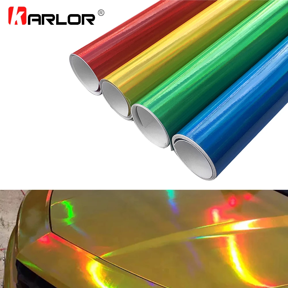 10cm*100cm Chrome Laser Car Sticker Holographic Wrap Rainbow Vinyl Film Laser Plating Color Change Auto Wrap Sheet Car styling
10cm*100cm Chrome Laser Car Sticker Holographic Wrap Rainbow Vinyl Film Laser Plating Color Change Auto Wrap Sheet Car styling