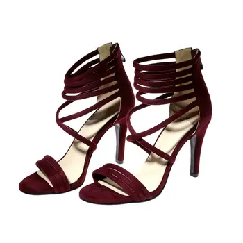 B2-7 Size 34-43 Ladies Flock Ankle Wrap Sandals Female Summer Sexy Zips Shoes Woman High Heels Shoes Women Party Career Shoe
B2-7 Size 34-43 Ladies Flock Ankle Wrap Sandals Female Summer Sexy Zips Shoes Woman High Heels Shoes Women Party Career Shoe