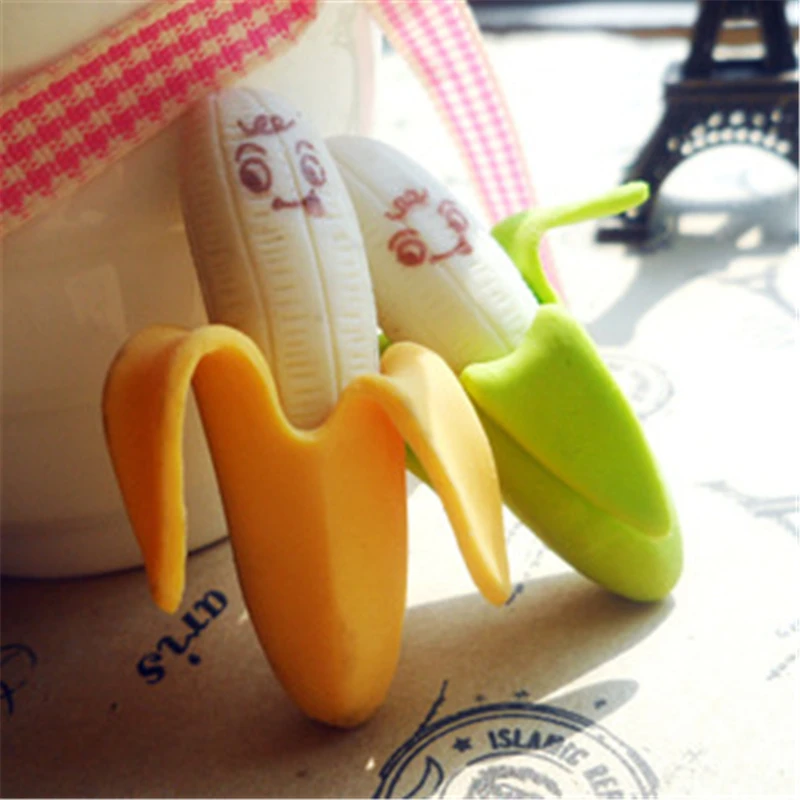 DL SY12 Korean version of stationery students beautiful and creative expression of banana eraser 2 clothes Stationery
DL SY12 Korean version of stationery students beautiful and creative expression of banana eraser 2 clothes Stationery