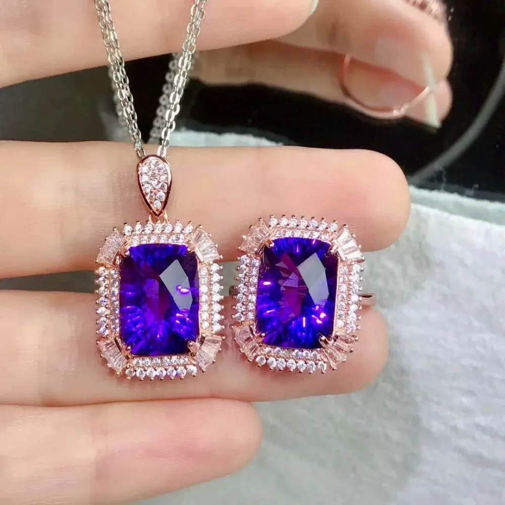 shilovem 925 sterling silver Piezoelectricity amethyst Rings pendants fine Jewelry send necklace gift wedding xhftz101477agz
shilovem 925 sterling silver Piezoelectricity amethyst Rings pendants fine Jewelry send necklace gift wedding xhftz101477agz