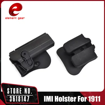 Element Hunting IMI Holster Colt 1911 RH Pistol & Magazine Paddle Holster Right Hand Belt Loop Paddle Black CY0023
Element Hunting IMI Holster Colt 1911 RH Pistol & Magazine Paddle Holster Right Hand Belt Loop Paddle Black CY0023