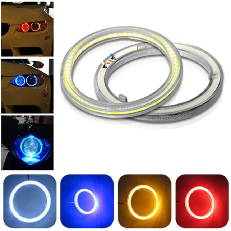 1 pair Car Angel Eyes Led Car Halo Ring Lights Led Angel Eyes Headlight for Car Auto Moto Moped Scooter Motorcycle DC 12V 6W
1 pair Car Angel Eyes Led Car Halo Ring Lights Led Angel Eyes Headlight for Car Auto Moto Moped Scooter Motorcycle DC 12V 6W