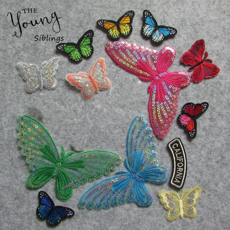 Cute Cartoon butterfly Patch Computer Embroidery Badges Hand Sewing Ironing Sticker On Cloth Garment Hat Bag Accessories
Cute Cartoon butterfly Patch Computer Embroidery Badges Hand Sewing Ironing Sticker On Cloth Garment Hat Bag Accessories