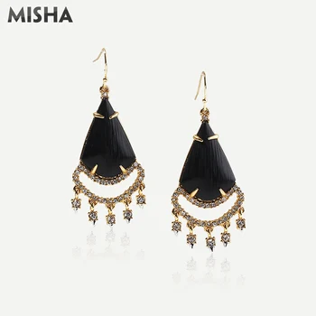 MISHA Trendy Pendent Earrings For Women Drop Earrings Simulation Gems Charms Jewelry For Girls Ladies Gift
MISHA Trendy Pendent Earrings For Women Drop Earrings Simulation Gems Charms Jewelry For Girls Ladies Gift