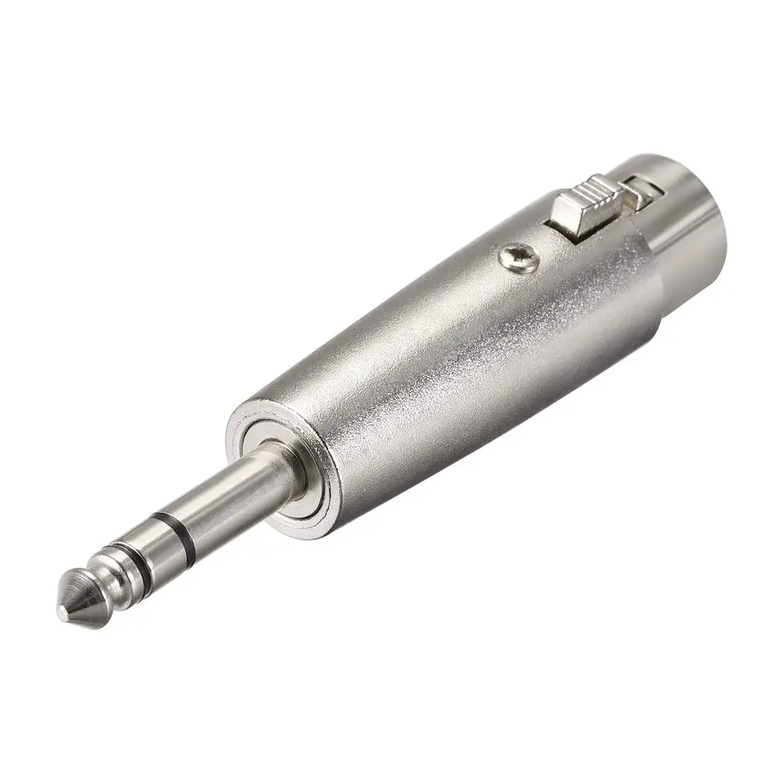 1 PCS TRS 1/4" 6.35mm Male to XLR 3 Pin Female Plug Socket Audio Adapter, Silver
1 PCS TRS 1/4" 6.35mm Male to XLR 3 Pin Female Plug Socket Audio Adapter, Silver