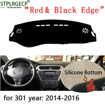 Stplrgecp Top Quality Double layer Dash Mat Dashmat Dashboard Cover Sun Shade Dash Board Cover Carpet for Peugeot 301 2014-2016
Stplrgecp Top Quality Double layer Dash Mat Dashmat Dashboard Cover Sun Shade Dash Board Cover Carpet for Peugeot 301 2014-2016