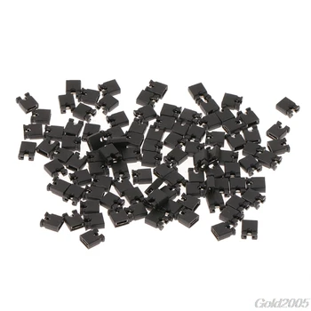 100pcs Pin Header Jumper blocks Connector 2.54 mm for 3 1/2 Hard Disk Drive CD/DVD Drive Motherboard and/or Expansion Card G25
100pcs Pin Header Jumper blocks Connector 2.54 mm for 3 1/2 Hard Disk Drive CD/DVD Drive Motherboard and/or Expansion Card G25