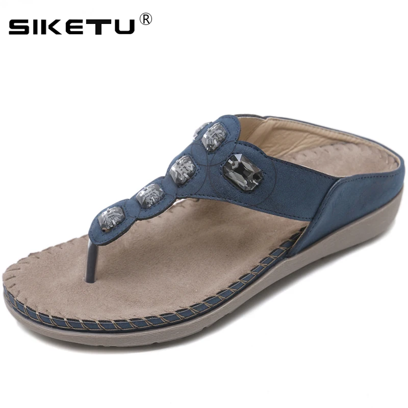 SIKETU Brand Women Shoes Comfort Beach Slippers Summer Fashion Flip Flops Ladies Shoes Flat Sandals Gladiator Sandalias WSH2430
SIKETU Brand Women Shoes Comfort Beach Slippers Summer Fashion Flip Flops Ladies Shoes Flat Sandals Gladiator Sandalias WSH2430