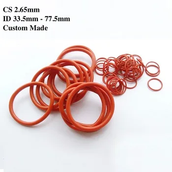 25x VMQ O Ring Seals Silicon Rubber Gasket M33.5 - M77.5 ID34.5 35.5/36.5/37.5/38.7/40/45/50/53/56/58/60/62/63mm x CS 2.65mm Red
25x VMQ O Ring Seals Silicon Rubber Gasket M33.5 - M77.5 ID34.5 35.5/36.5/37.5/38.7/40/45/50/53/56/58/60/62/63mm x CS 2.65mm Red