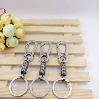 By DHL 120pcs Stainless Steel Spring Buckle Carabiner Retractable Keychain Waist Belt Clip For Women Men Key Chain 
By DHL 120pcs Stainless Steel Spring Buckle Carabiner Retractable Keychain Waist Belt Clip For Women Men Key Chain