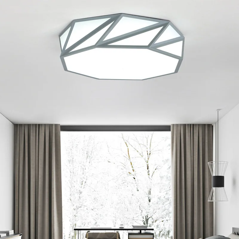 TUDA LED Ceiling Lamp Bedroom Study Room Geometry Wrought Iron Ceiling Lamp Acrylic Ceiling Lamp 220V
TUDA LED Ceiling Lamp Bedroom Study Room Geometry Wrought Iron Ceiling Lamp Acrylic Ceiling Lamp 220V
