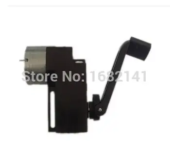 High Power, Portable Charger Handle Hand DC Crank power generator Dynamo Hand generator For DIY 100-300mA 15V/1000r
High Power, Portable Charger Handle Hand DC Crank power generator Dynamo Hand generator For DIY 100-300mA 15V/1000r