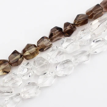 A 15inch Strand Natural Clear Tea Crystal Quartz Freeform Irregular Faceted Beads for Making DIY Jewelery
A 15inch Strand Natural Clear Tea Crystal Quartz Freeform Irregular Faceted Beads for Making DIY Jewelery