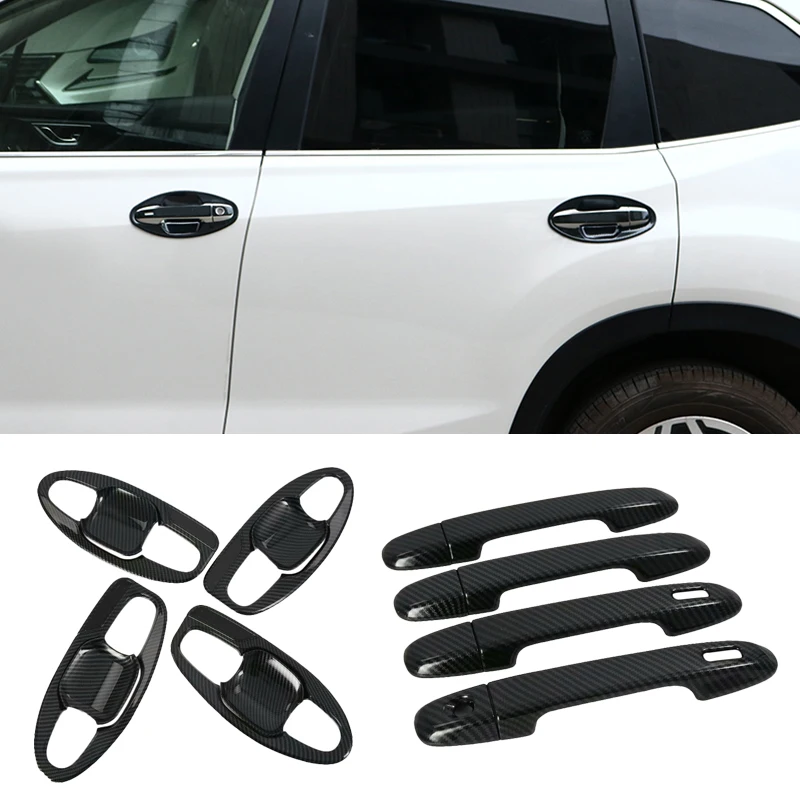 For Subaru Forester SK 2019 ABS Chrome Side Car Door Handle Bowl Cup Cover Trim ABS Carbon Fiber Door Handle Cover
For Subaru Forester SK 2019 ABS Chrome Side Car Door Handle Bowl Cup Cover Trim ABS Carbon Fiber Door Handle Cover