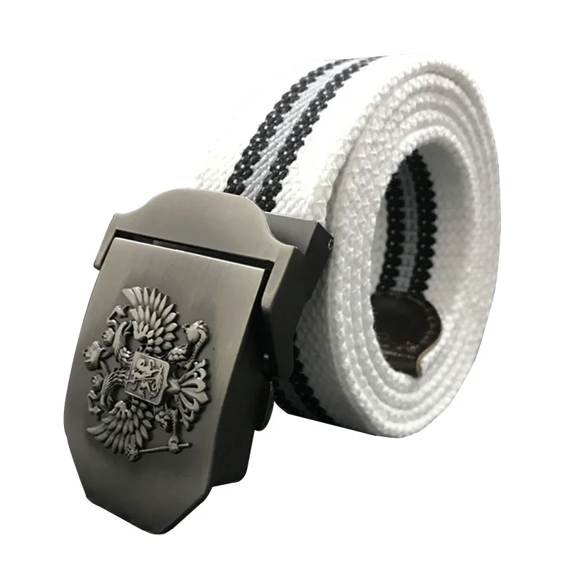 Hot Unisex Russian National Emblem Canvas Tactical Belt High Quality Military Belts For Mens & Women Luxury Patriot Jeans Belt
Hot Unisex Russian National Emblem Canvas Tactical Belt High Quality Military Belts For Mens & Women Luxury Patriot Jeans Belt